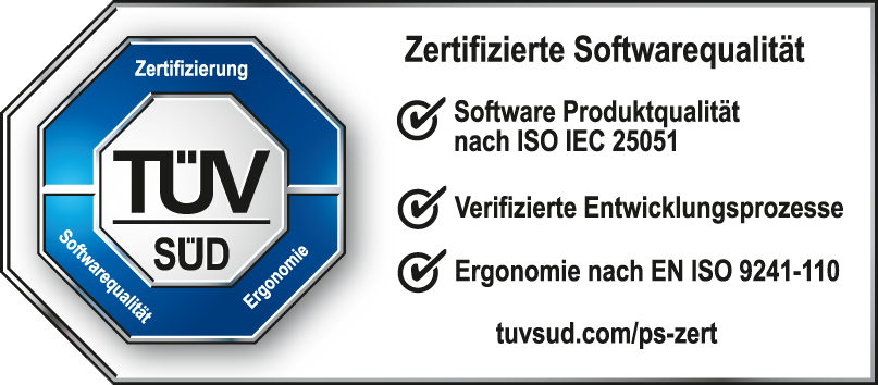 TÜV-zertifizierter Vergleich